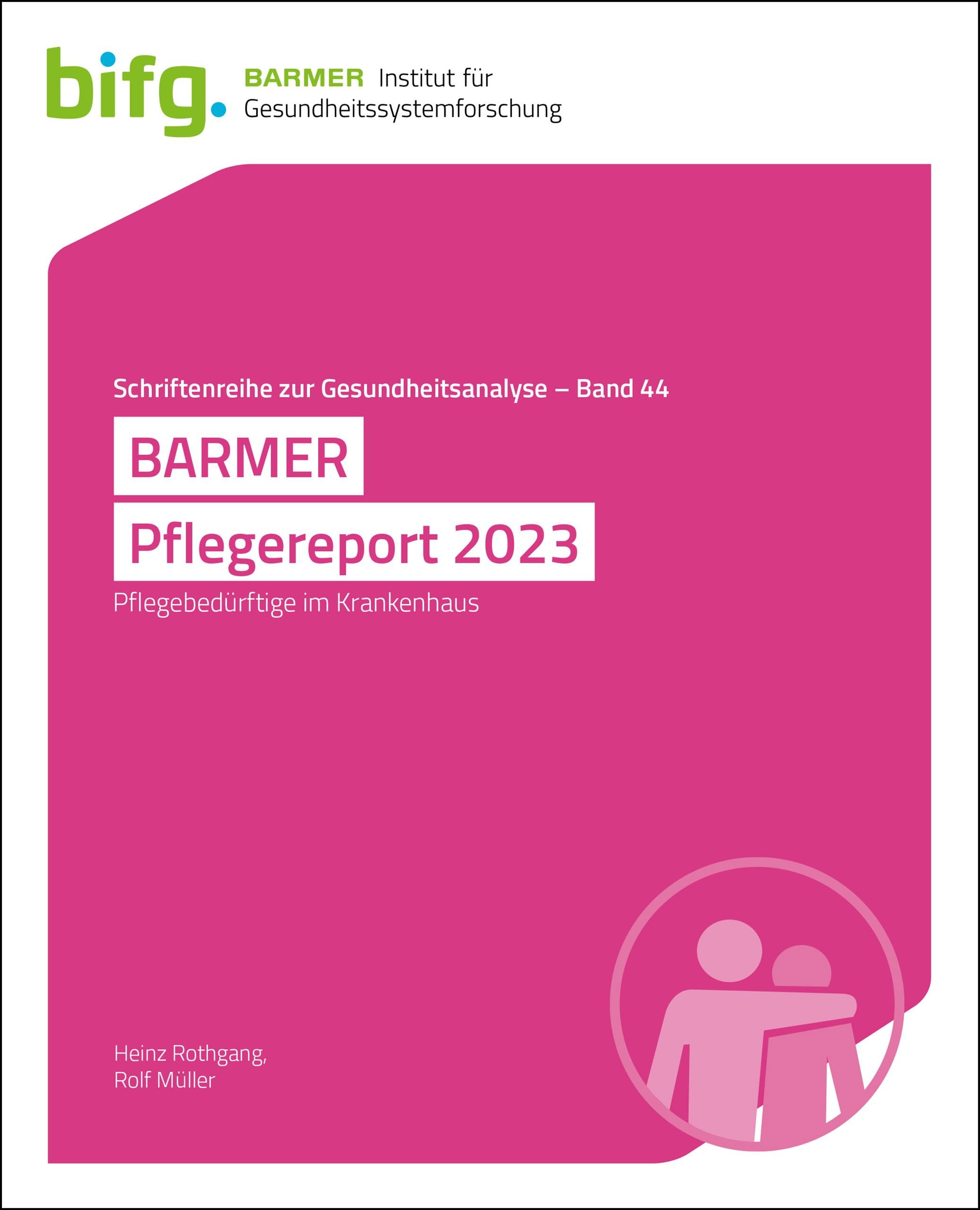 BARMER Pflegereport 2023 Medicine