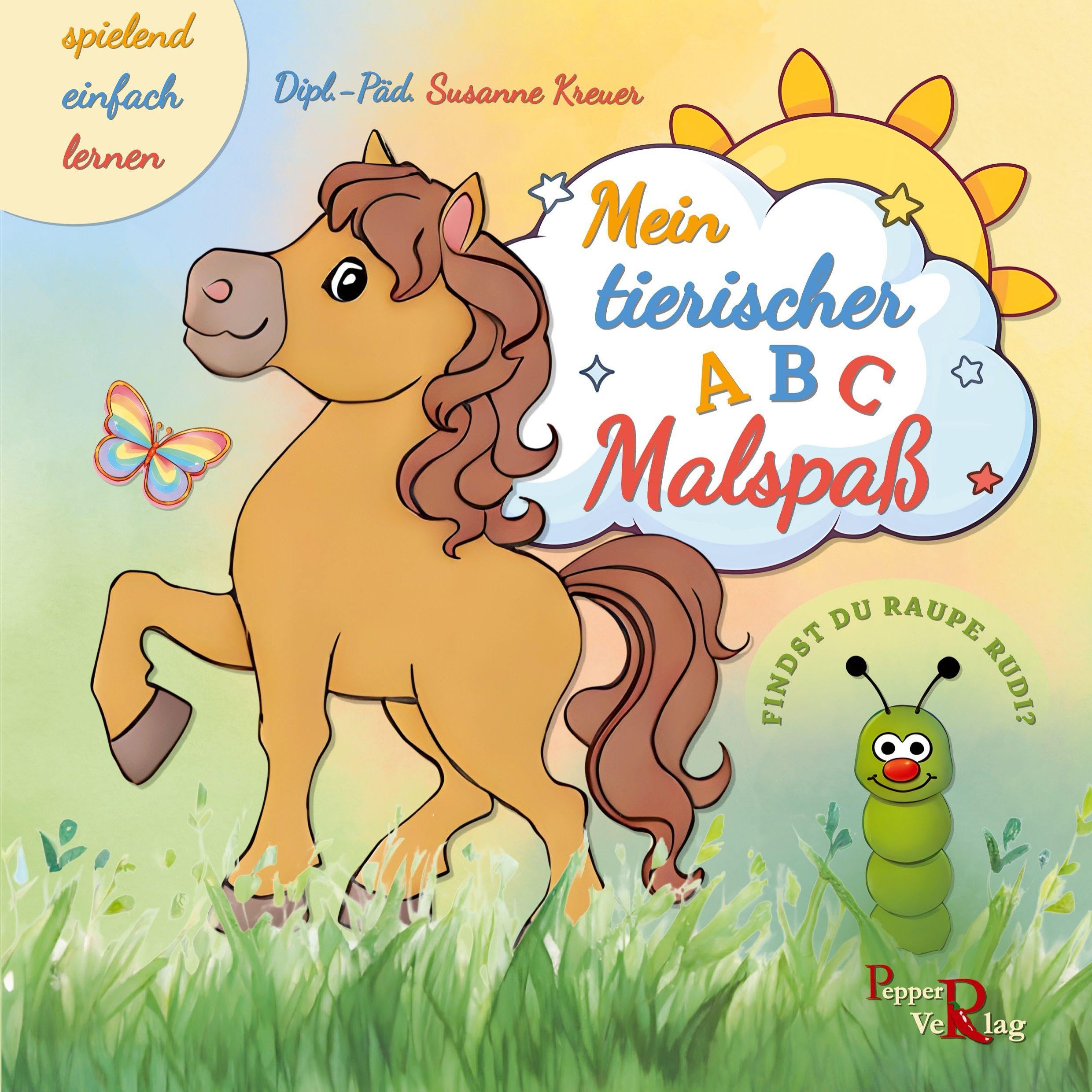Mein tierischer ABC Malspaß Books