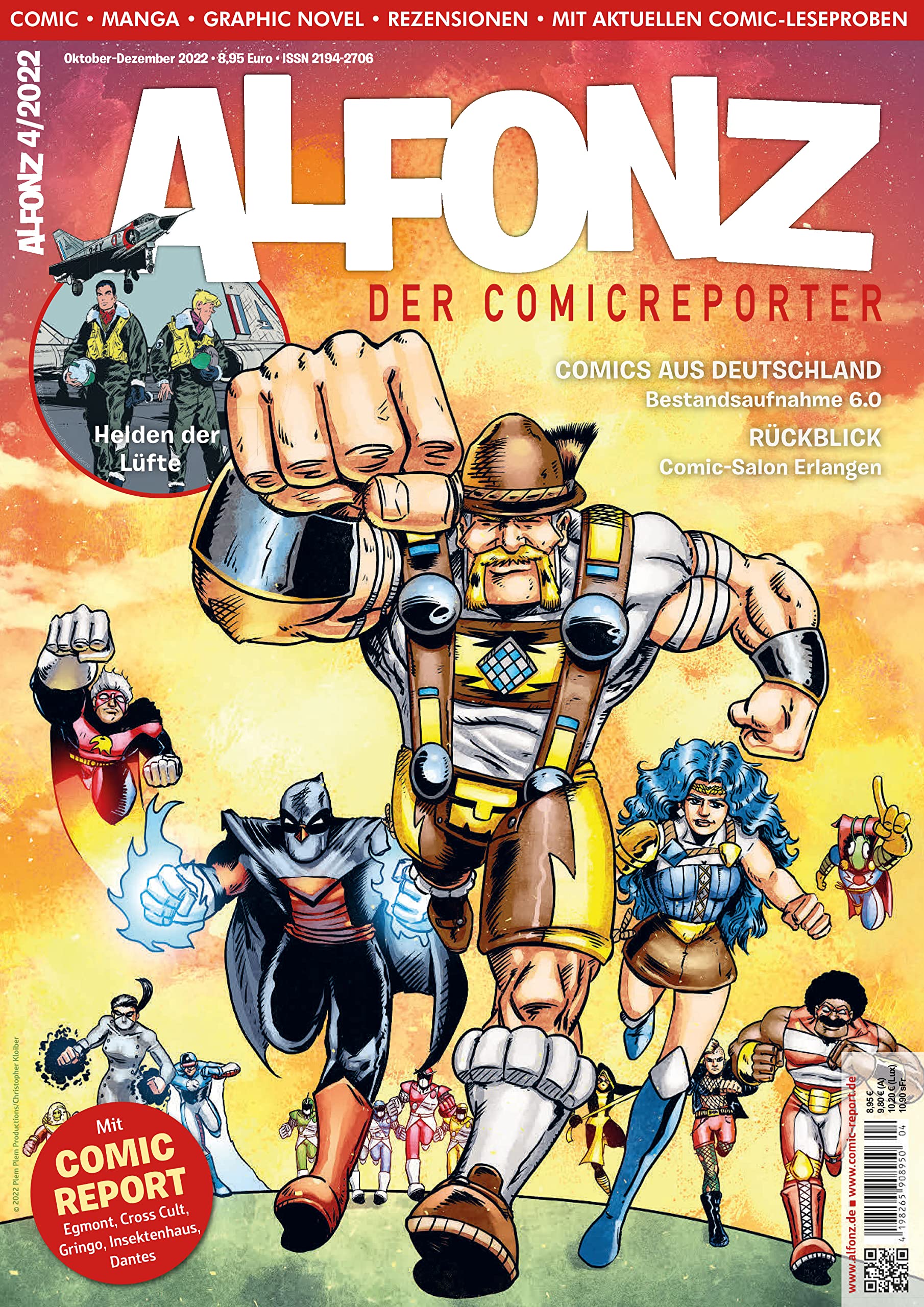 ALFONZ – Der Comicreporter Nr. 4/2022 (Oktober bis Dezember 2022) Manga