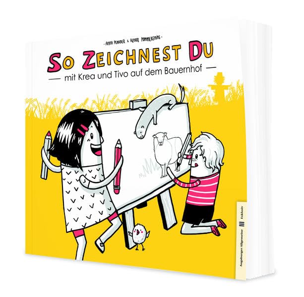 So zeichnest Du: Mit Krea und Tivo auf dem Bauernhof Tiptoi & Games