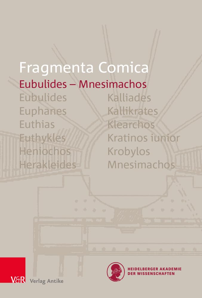 FrC 16.5 Eubulides - Mnesimachos (Fragmenta Comica, Band 16) Contemporary literature