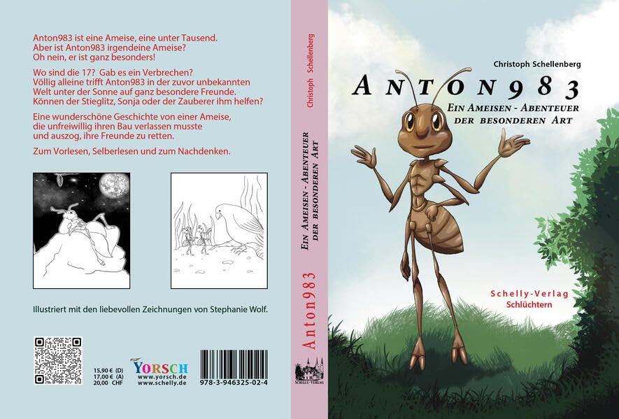 Anton983 Abenteuer: Ein Ameisen - Abenteuer der besonderen Art (Anton983: eine besondere Ameise) Children's books
