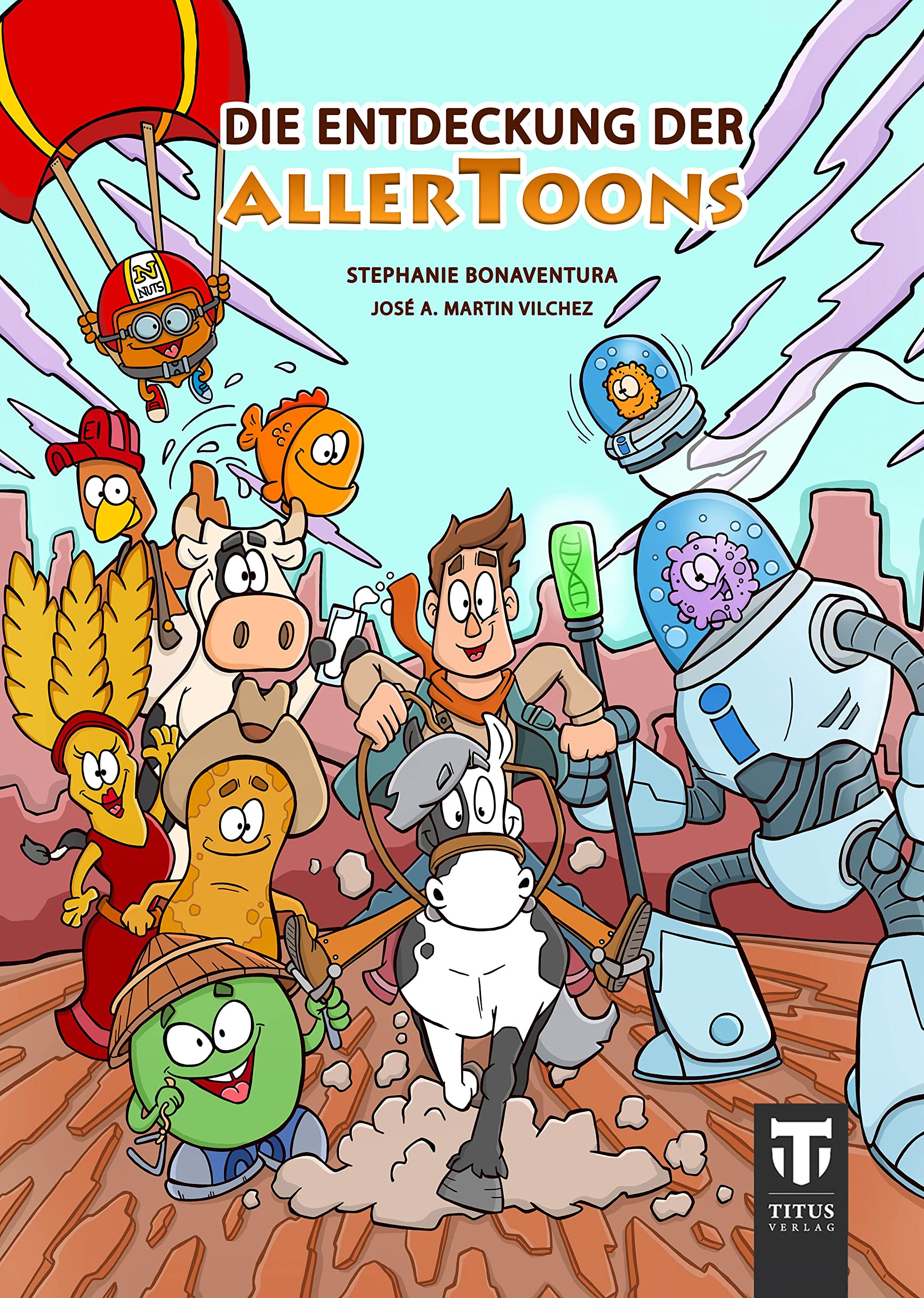 Die Entdeckung der Allertoons Children's books