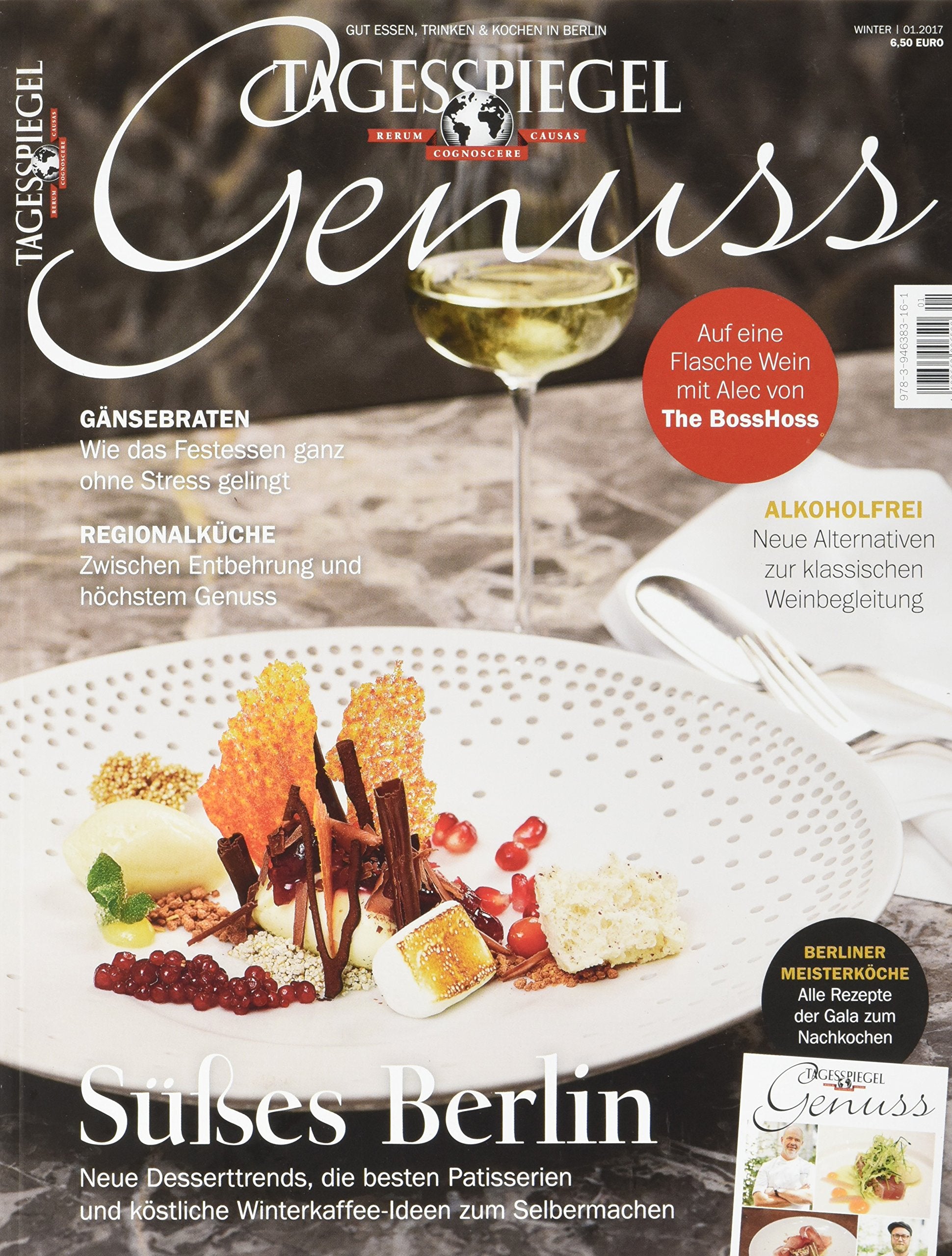 Tagesspiegel Genuss Nr. 1/2017: Magazin für gutes Essen, Trinken und Kochen Books