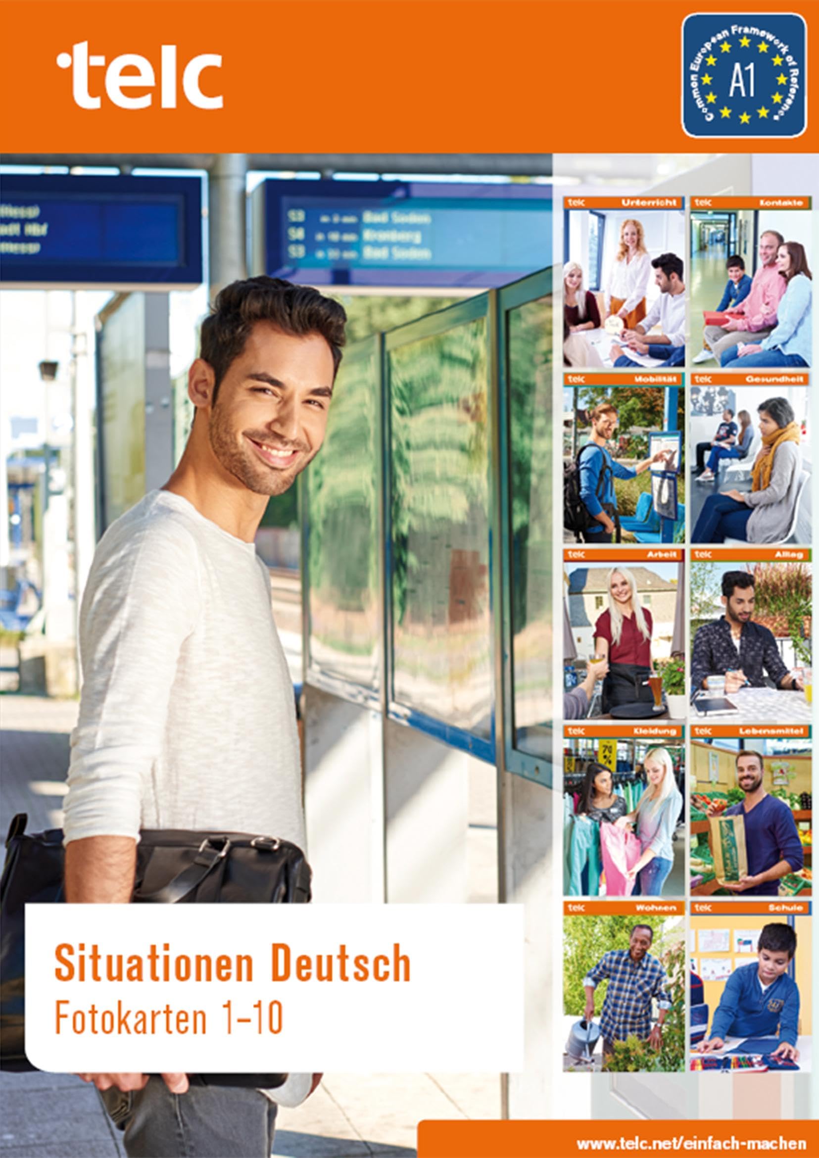 Situationen Deutsch. Fotokarten 1 -10. Foreign Languages ​​& Dictionaries