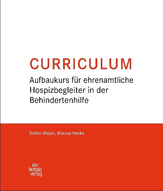 Curriculum Aufbaukurs für ehrenamtliche Hospizbegleiter in der Behindertenhilfe book