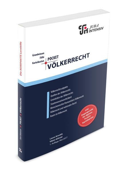 Pocket Völkerrecht: Grundwissen - Fälle - Klausurhinweise - 48 Karteikarten (Pocket / Die kompakte Lernhilfe) Law
