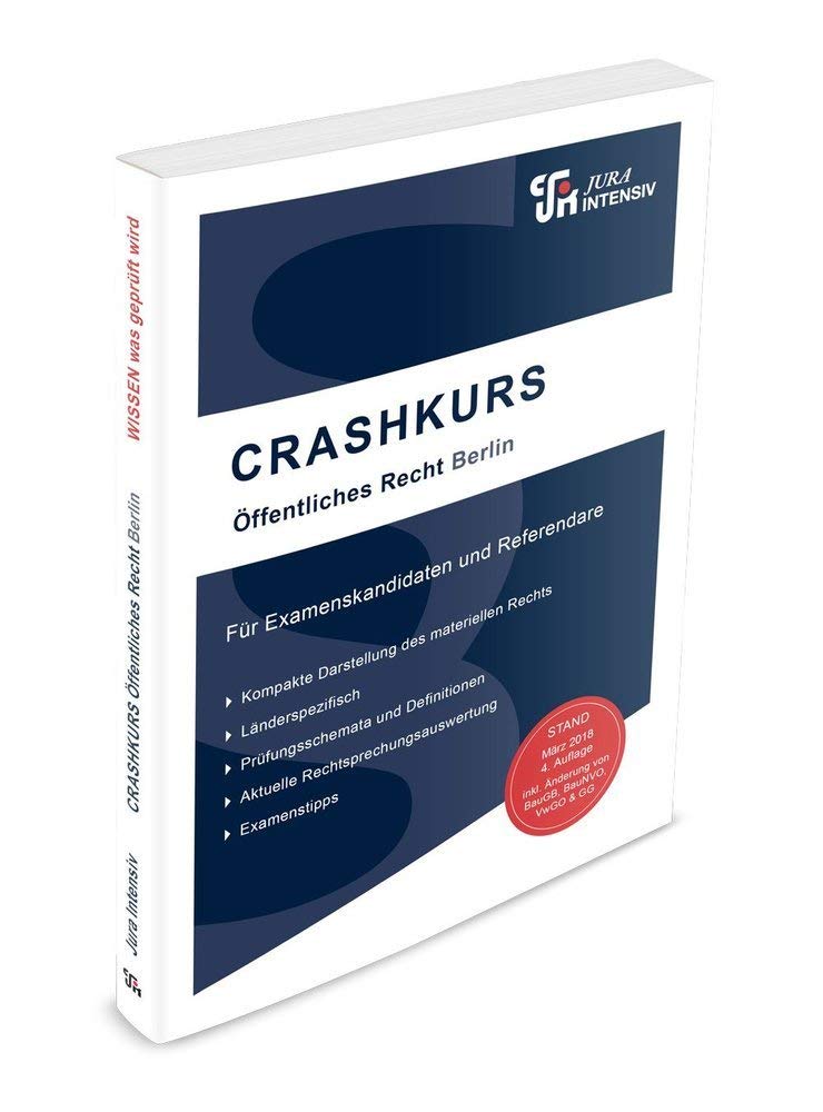 CRASHKURS Öffentliches Recht - Berlin book