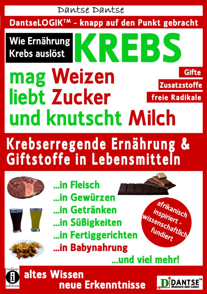 KREBS mag Weizen, liebt Zucker und knutscht Milch: Wie Ernährung Krebs auslöst Medicine