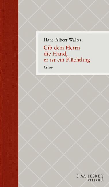 Gib dem Herrn die Hand, er ist ein Flüchtling Contemporary literature