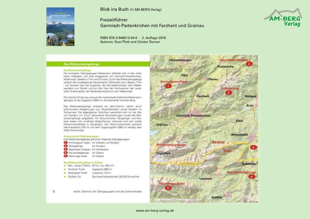 Freizeitführer Garmisch-Partenkirchen mit Farchant und Grainau Leisure, Home & Garden