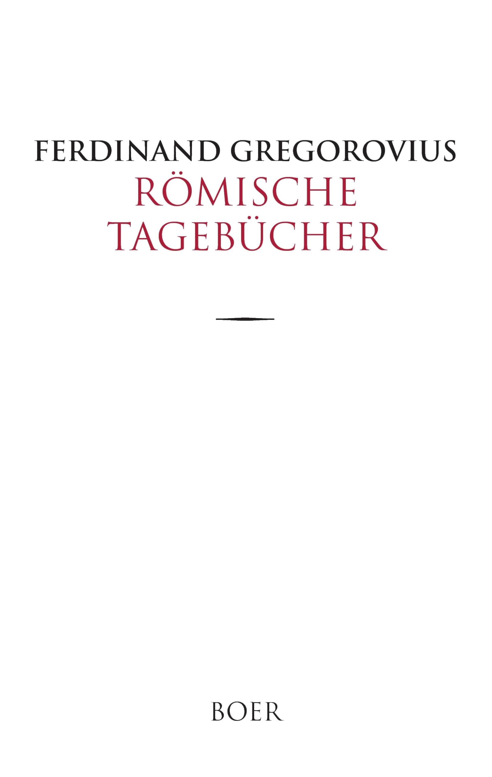 Römische Tagebücher: 1852-1874 Books
