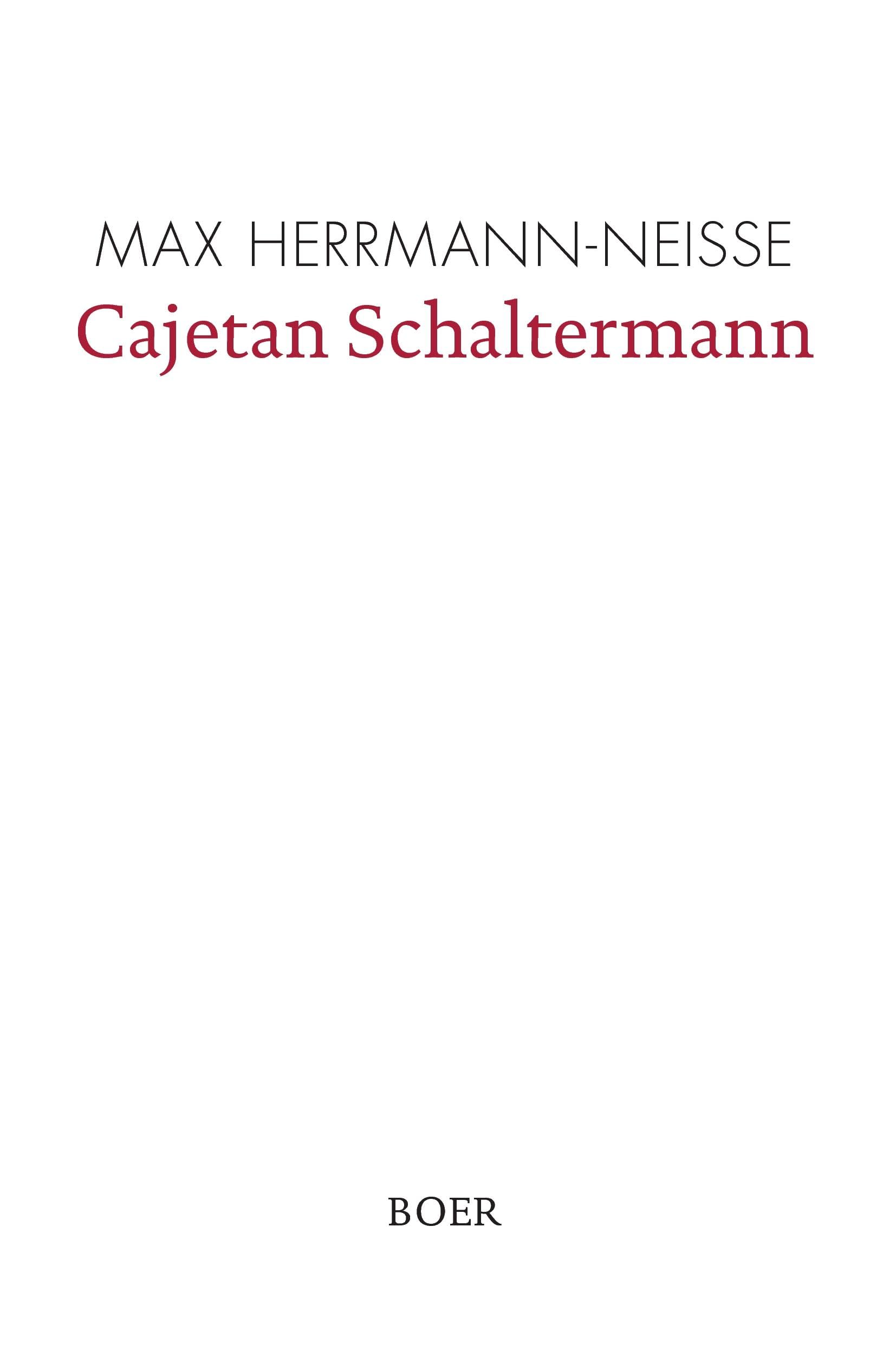 Product Image: Cajetan Schaltermann