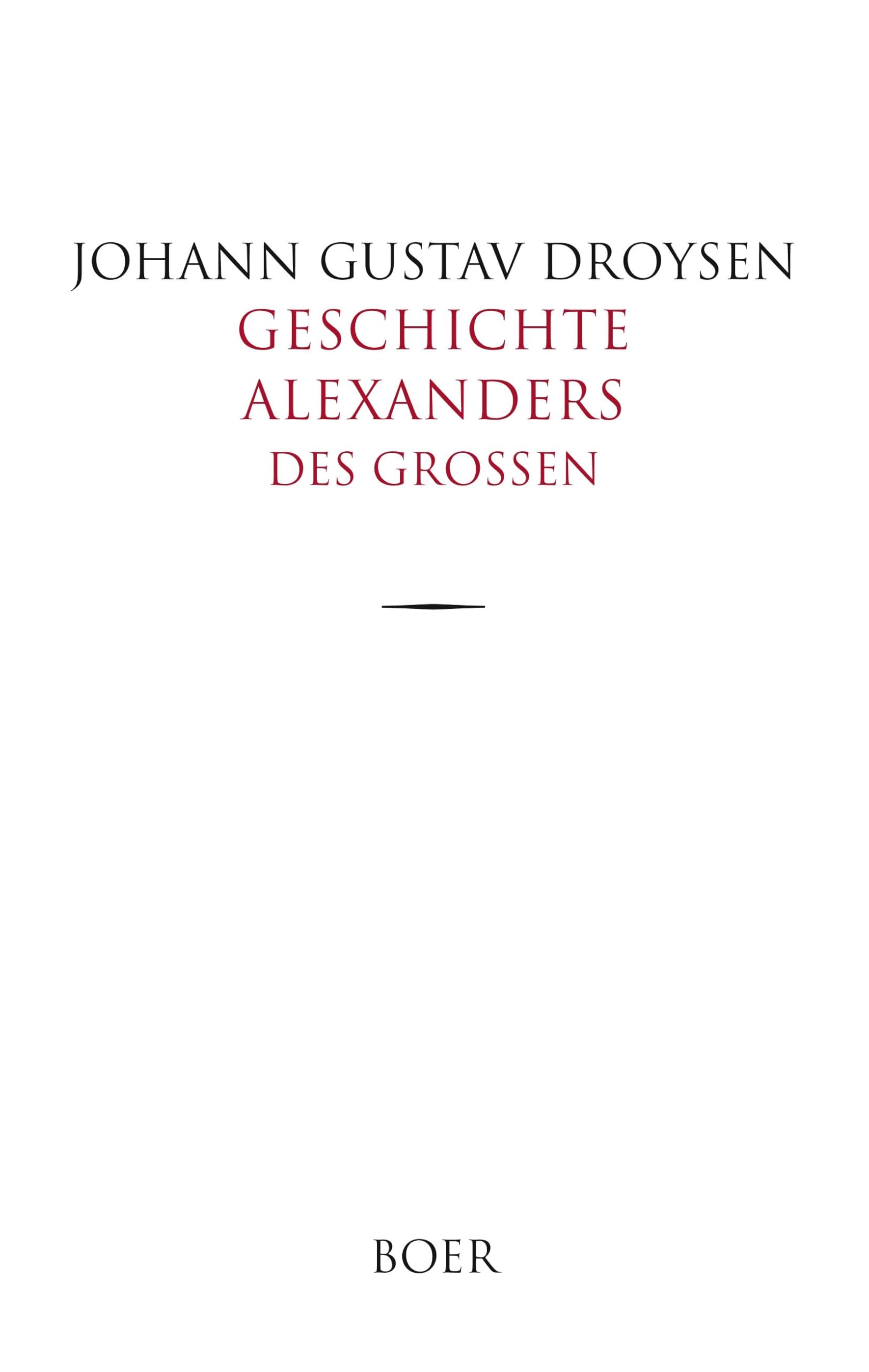 Geschichte Alexanders des Großen Natural Sciences