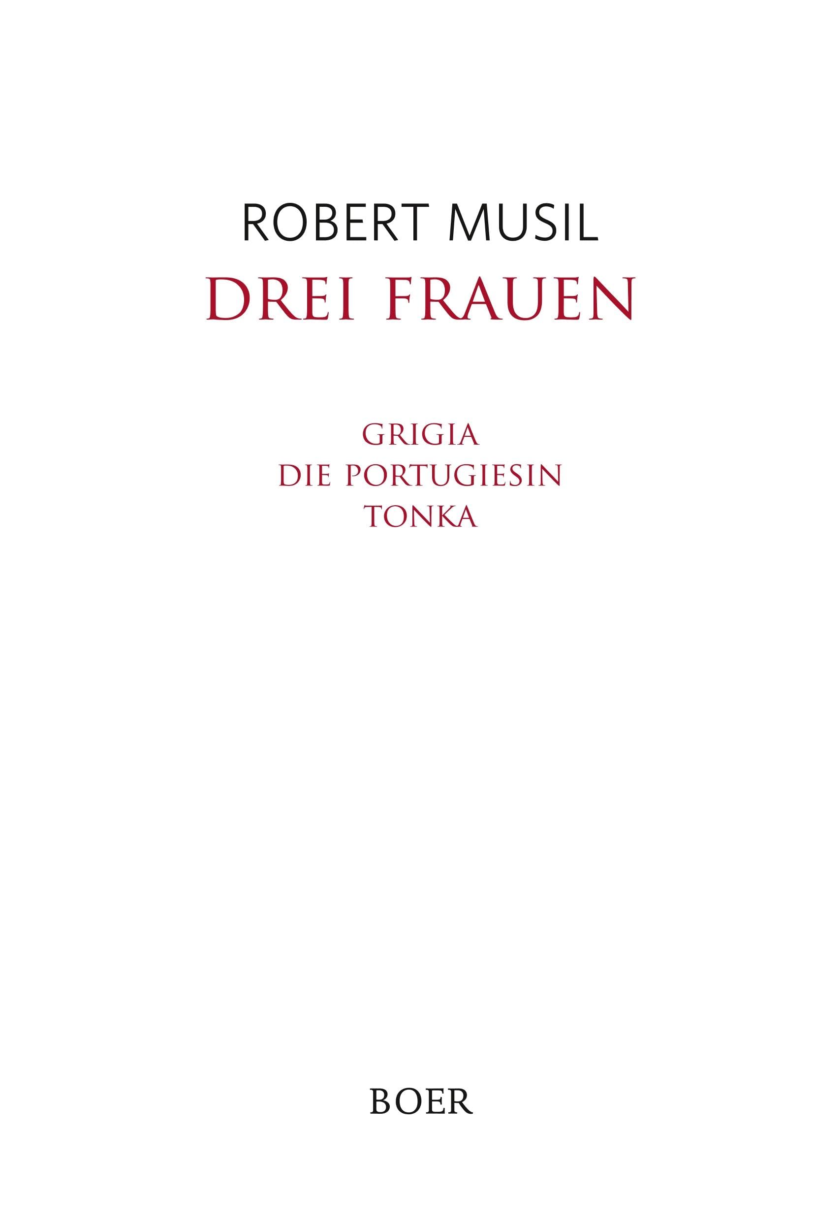 Drei Frauen: Novellen Essays & Short Stories
