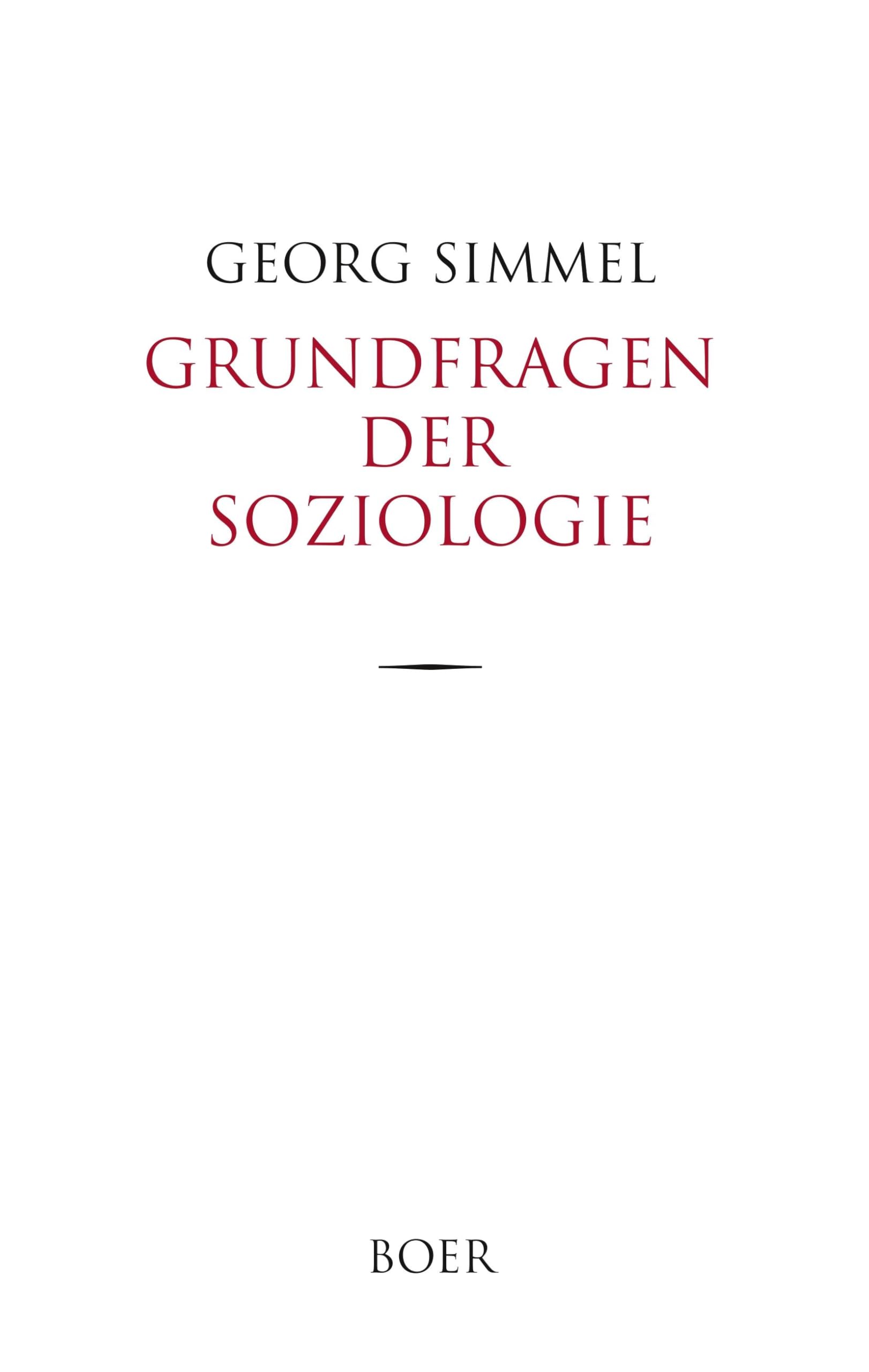 Grundfragen der Soziologie: Individuum und Gesellschaft Law