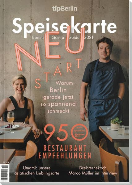 tipBerlin Speisekarte 2021 book