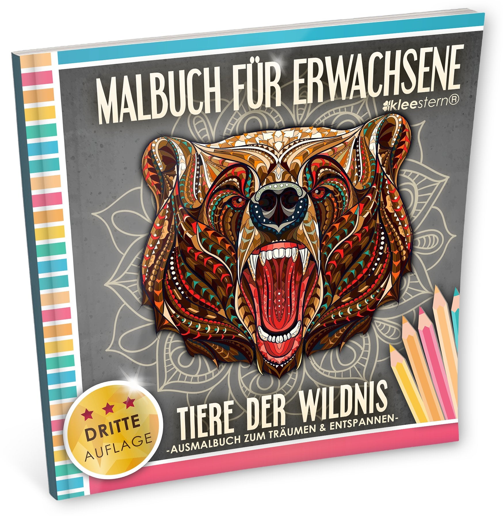 Malbuch für Erwachsene: Tiere der Wildnis (Ausmalbuch zum Träumen & Entspannen) book