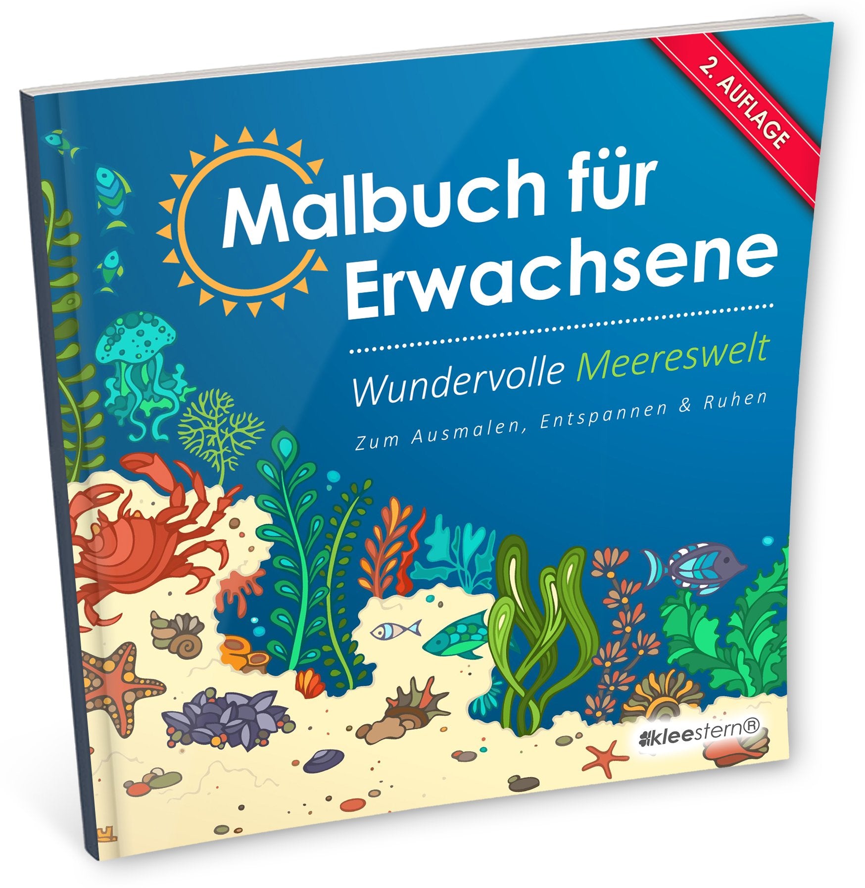 Malbuch für Erwachsene: Wundervolle Meereswelt zum Ausmalen, Entspannen & Ruhen Film, Art & Culture