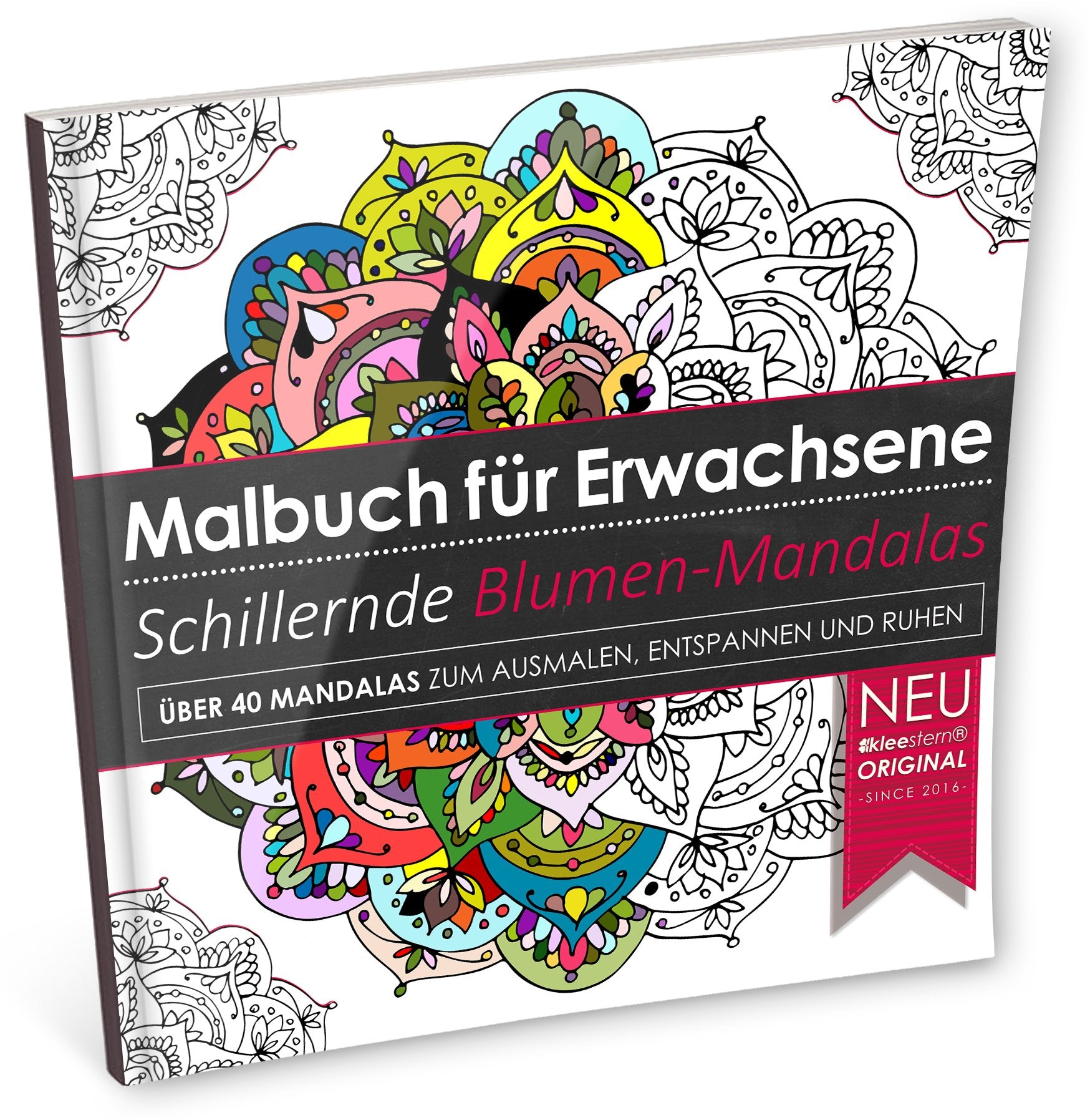 Malbuch für Erwachsene: Schillernde Blumen-Mandalas zum Ausmalen, Entspannen & Ruhen Religion & Esotericism