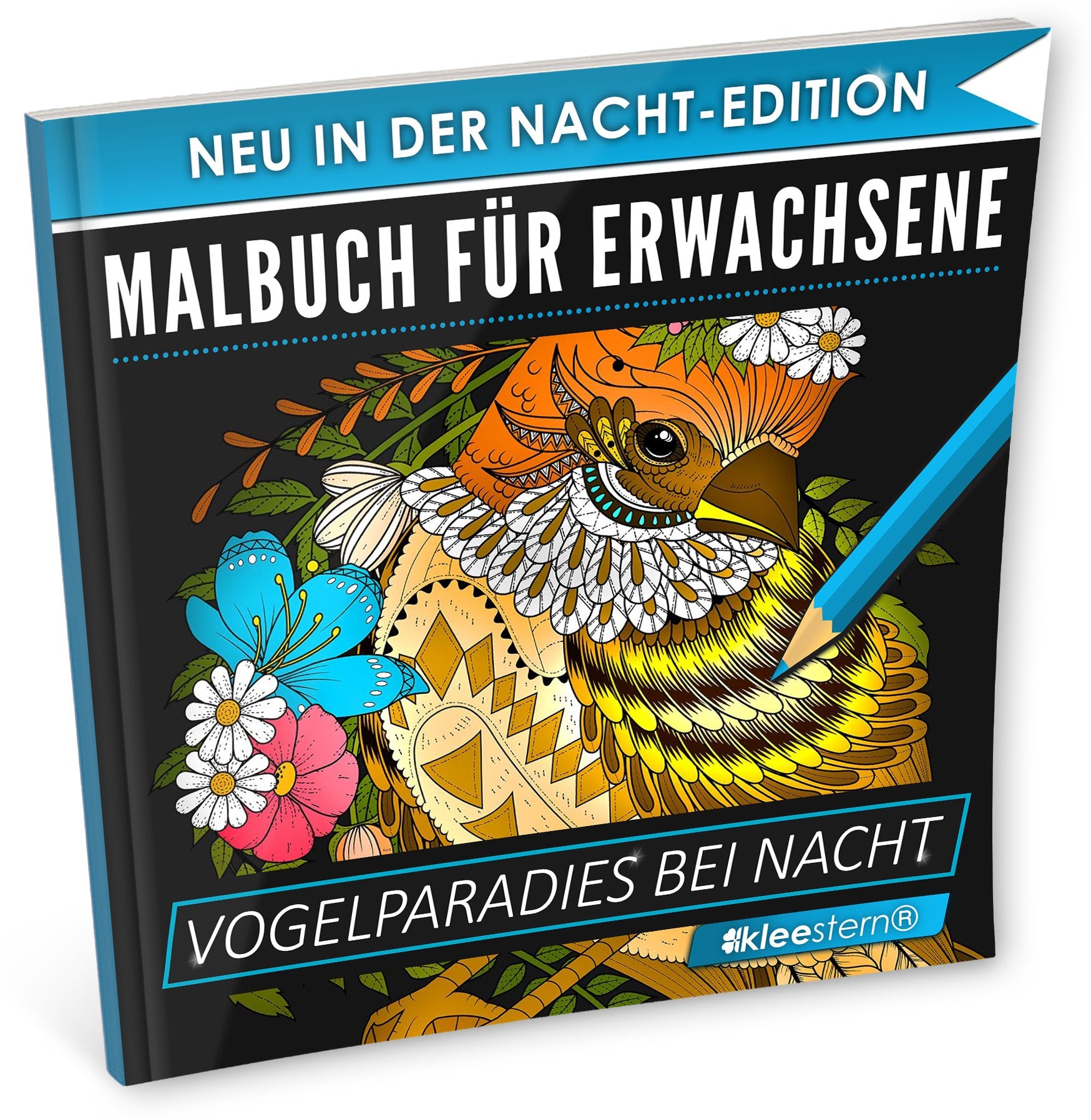 Malbuch für Erwachsene: Vogelparadies bei Nacht (NACHT EDITION - Stressabbau, Entspannung & Meditation) Hobbies & Crafts