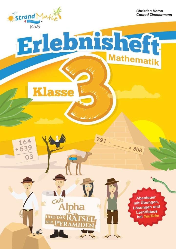 Mathematik Übungsheft Klasse 3 - Erlebnisheft - Rechnen bis 1000 Study Guides