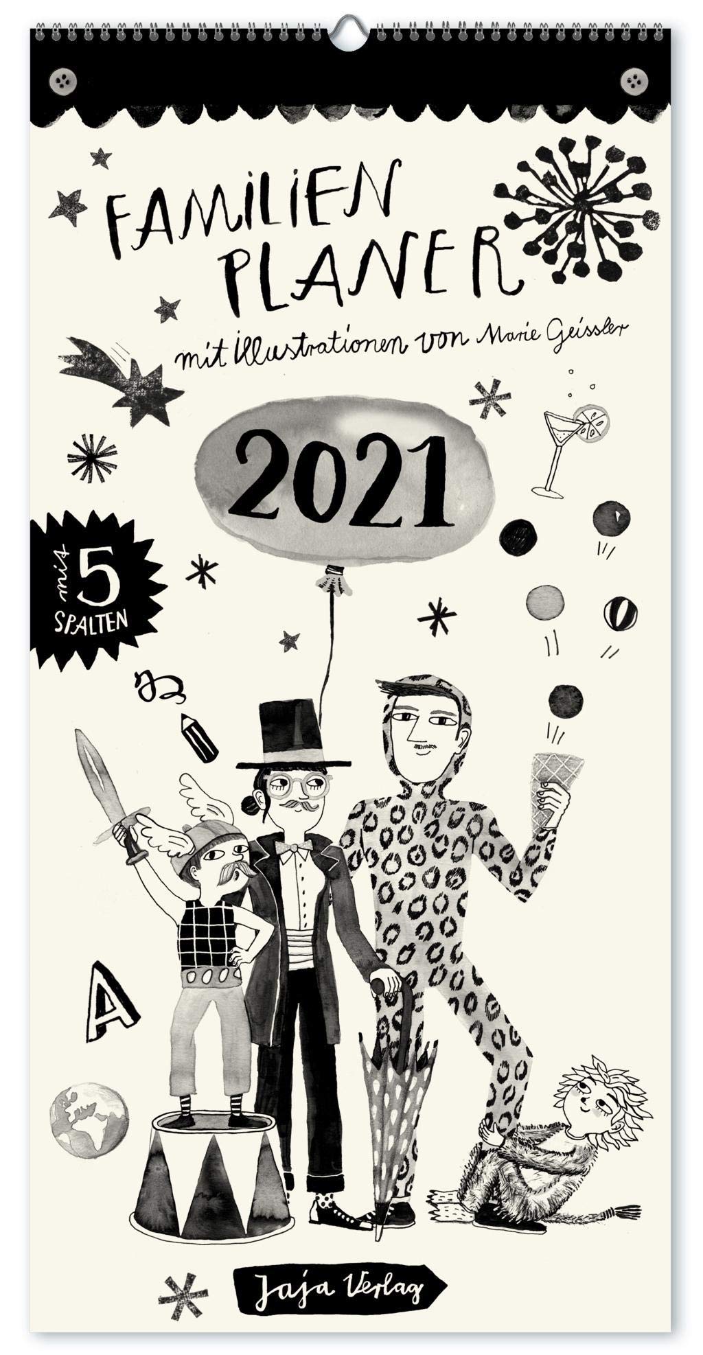 Familienplaner 2021: Mit 5 Spalten Living & Furnishing