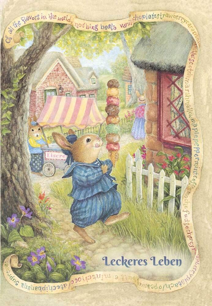 Leckeres Leben: Grußkarte mit Relief und Glitzer (Holly Pond Hill: illustrierte Geschichten, Ideen, Rezepte, Spiele und Wissenswertes für Kinder) Film, Art & Culture