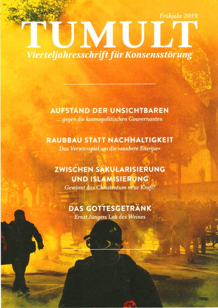 Tumult Vierteljahresschrift für Konsensstörung, Frühjahr 01/2019 book