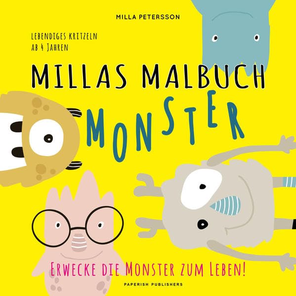 MILLAS MONSTER MALBUCH - Erwecke die Monster zum Leben! Lifestyle