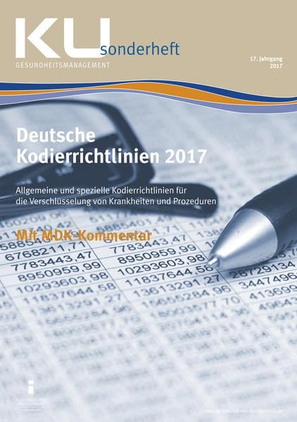 Deutsche Kodierrichtlinien mit MDK-Kommentierung 2017 Medicine