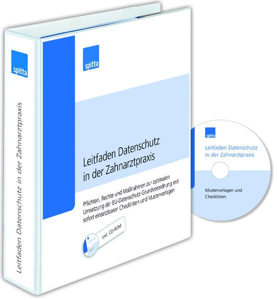 Product Image: Leitfaden Datenschutz in der Zahnarztpraxis