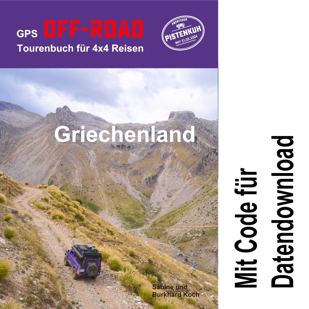 GPS-Offroad-Tourenbuch Griechenland 37 Routen Travel