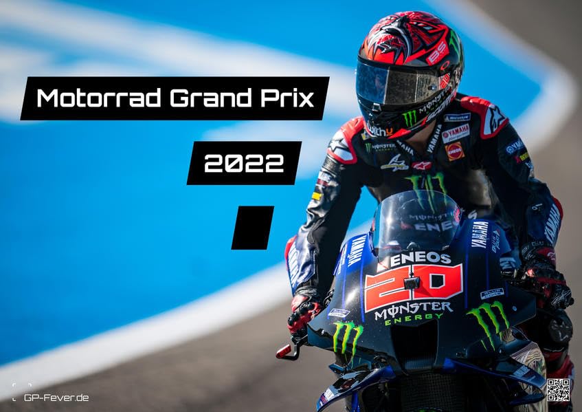 Motorrad Grand Prix 2022 - Kalender | MotoGP DIN A3: Der Wandkalender für alle Zweirad-Verrückten und Fans der MotoGP! Leisure, Home & Garden
