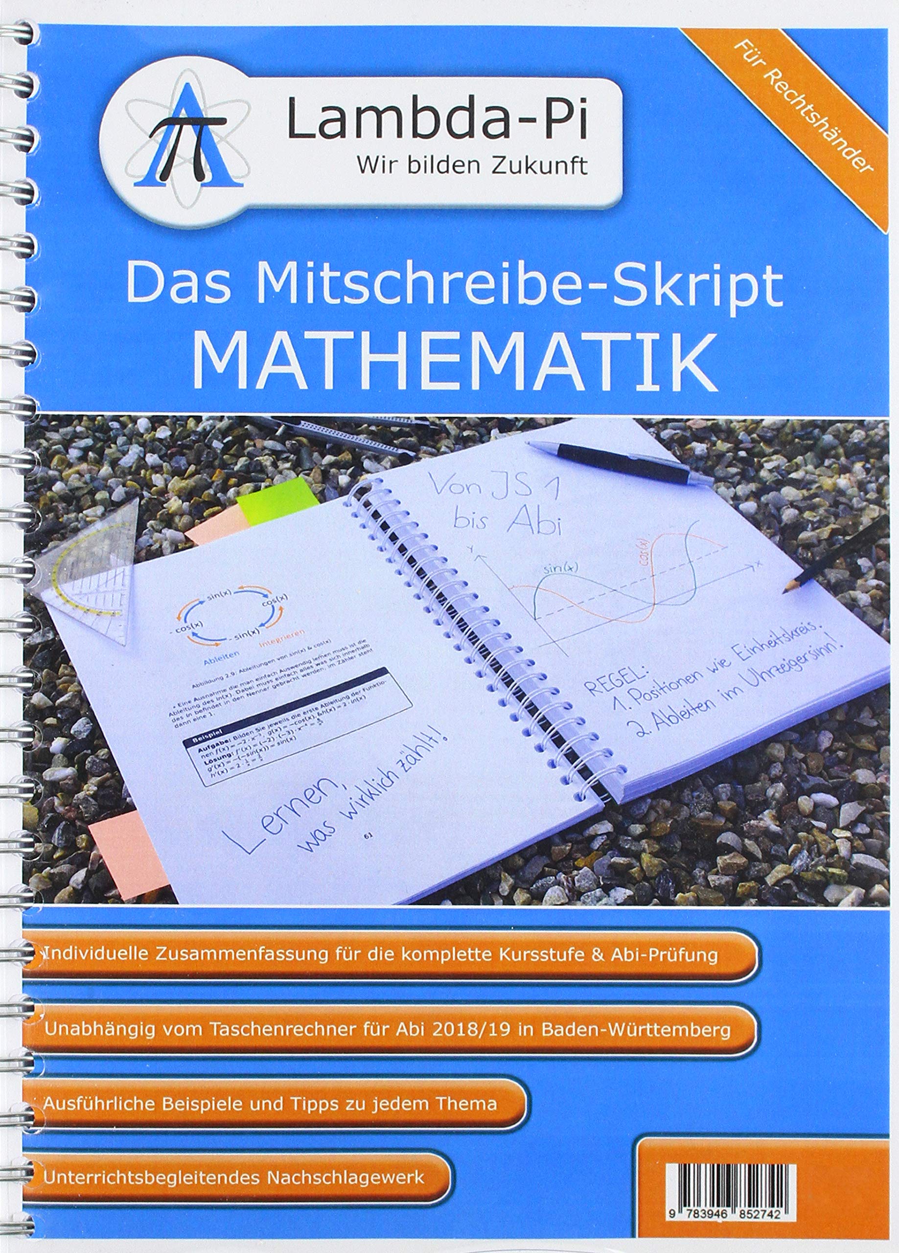 Product Image: Das Mitschreibe-Skript MATHEMATIK: für Rechtshänder
