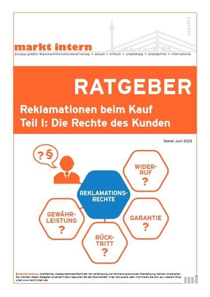 Reklamationen beim Kauf: Teil I: Die Rechte des Kunden Law
