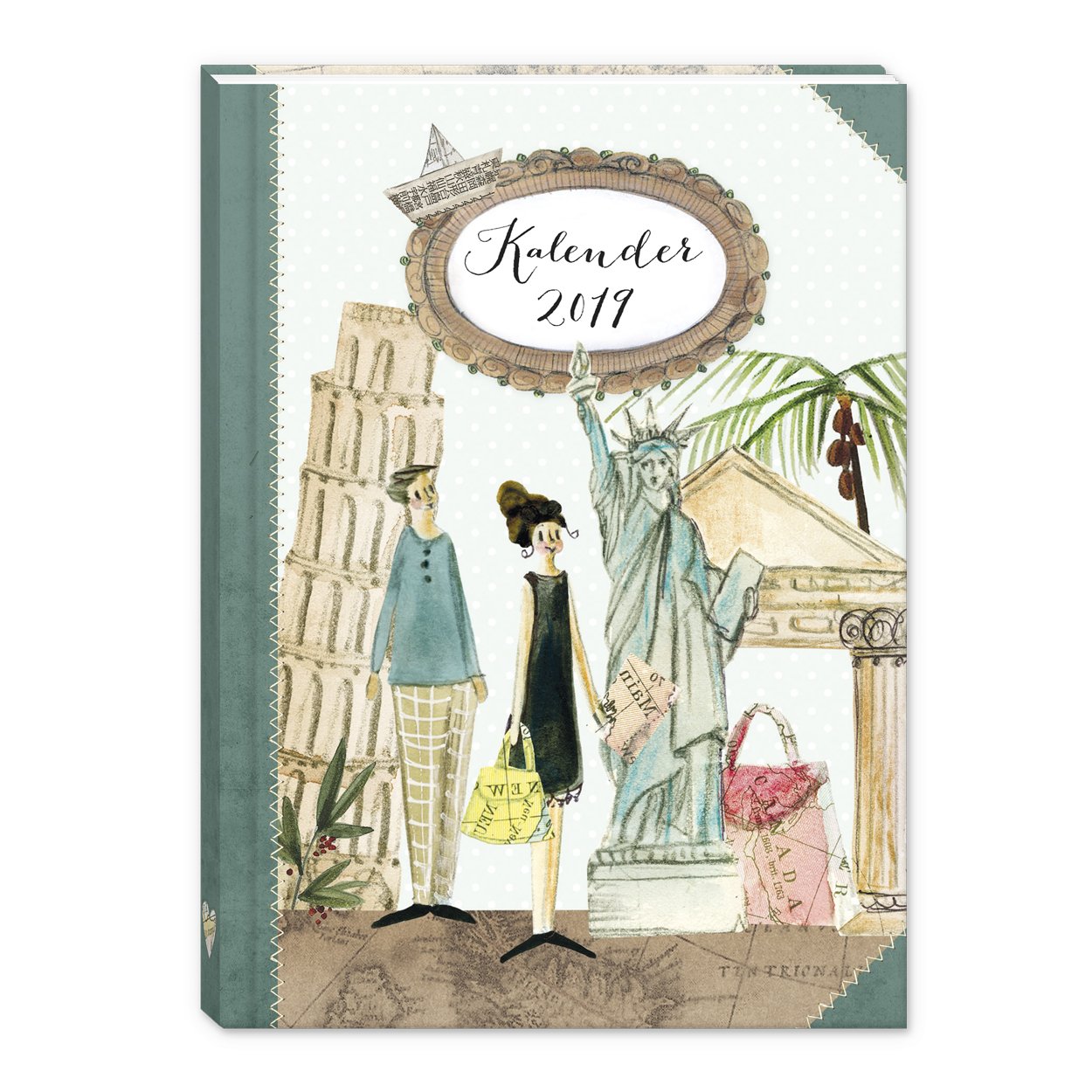 Auf Reisen Taschenkalender 2019 Leisure, Home & Garden
