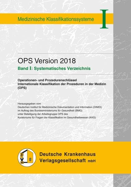 OPS Version 2018: Band I: Systematisches Verzeichnis book
