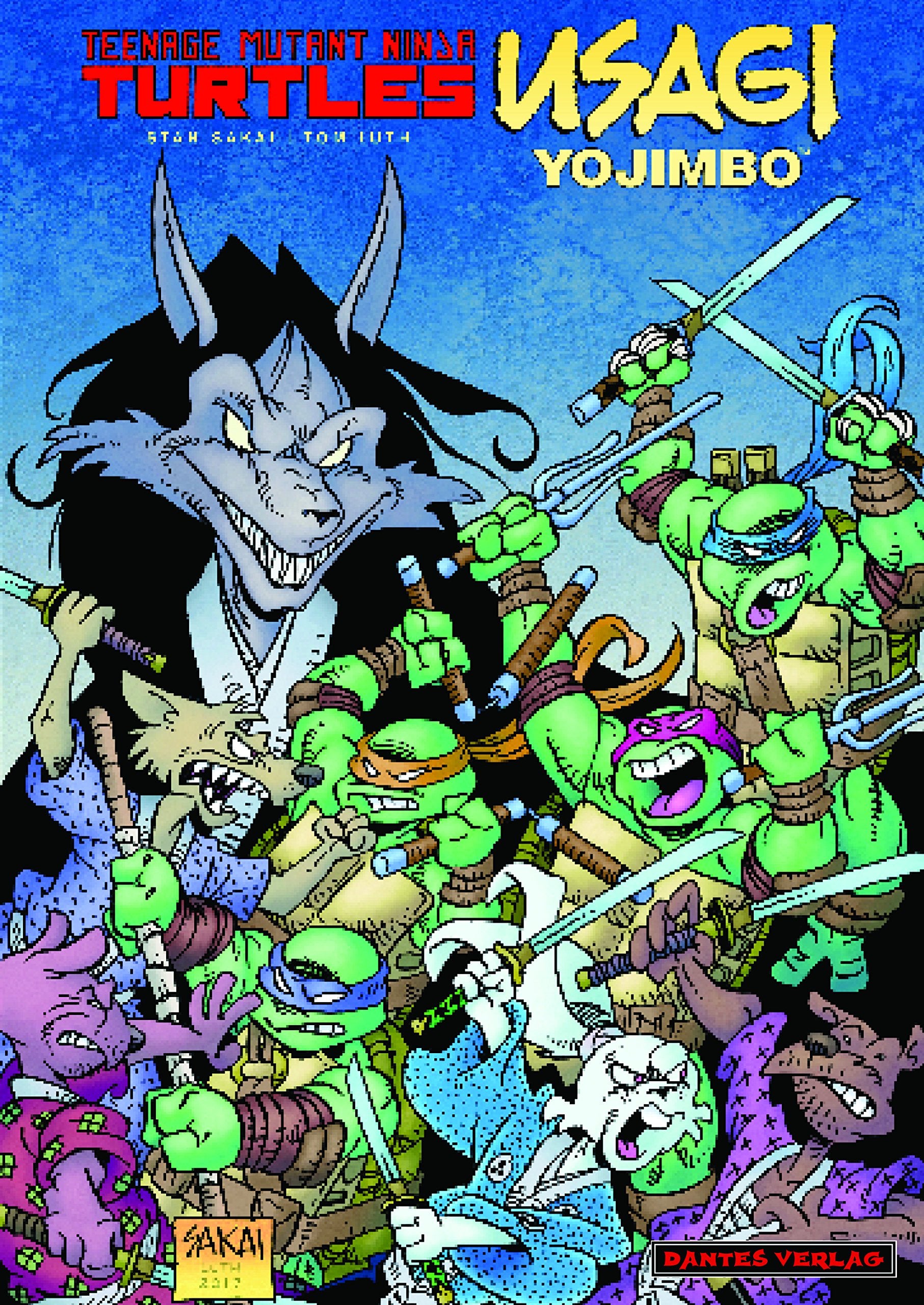 Teenage Mutant Ninja Turtles / Usagi Yojimbo Manga