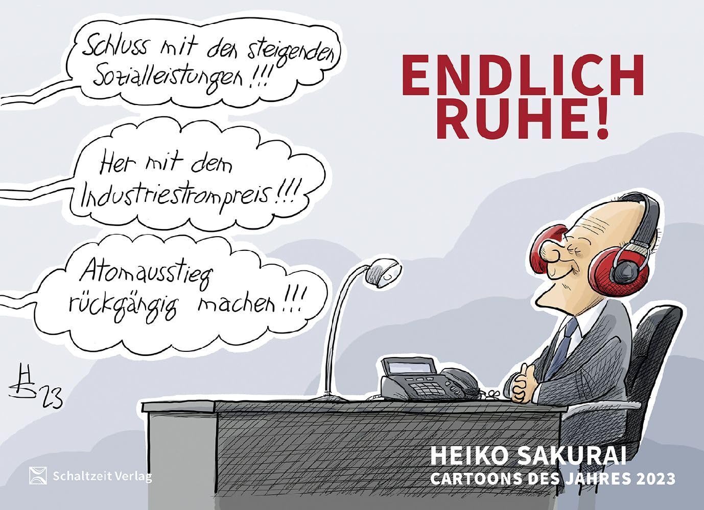Endlich Ruhe! - Sakurai Cartoons des Jahres 2023: die besten Cartoons des Jahres von Heiko Sakurai Manga