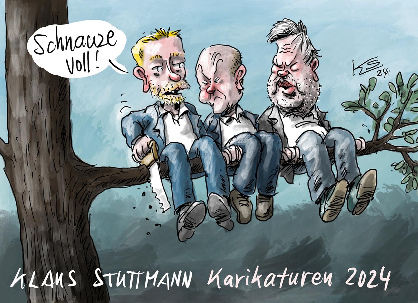 Stuttmann Karikaturen 2024 Manga