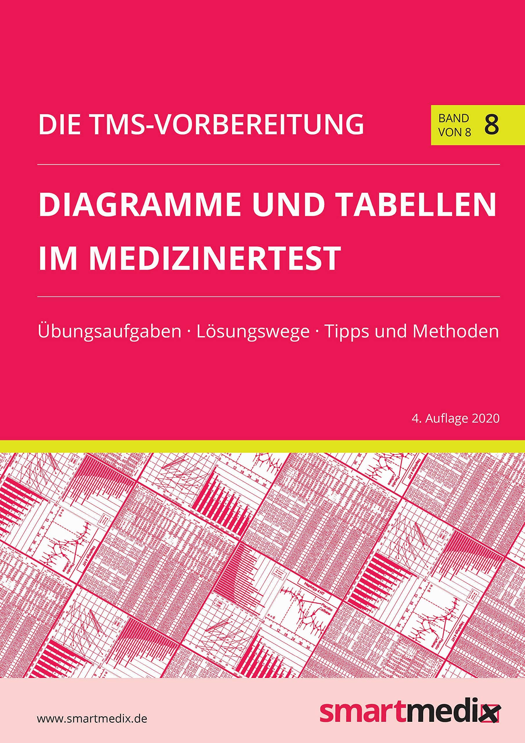 Die TMS-Vorbereitung 2020 Band 8: Diagramme und Tabellen im Medizinertest mit Übungsaufgaben, Lösungsstrategien, Tipps und Methoden (Übungsbuch für den Test für Medizinische Studiengänge 2020) Medicine