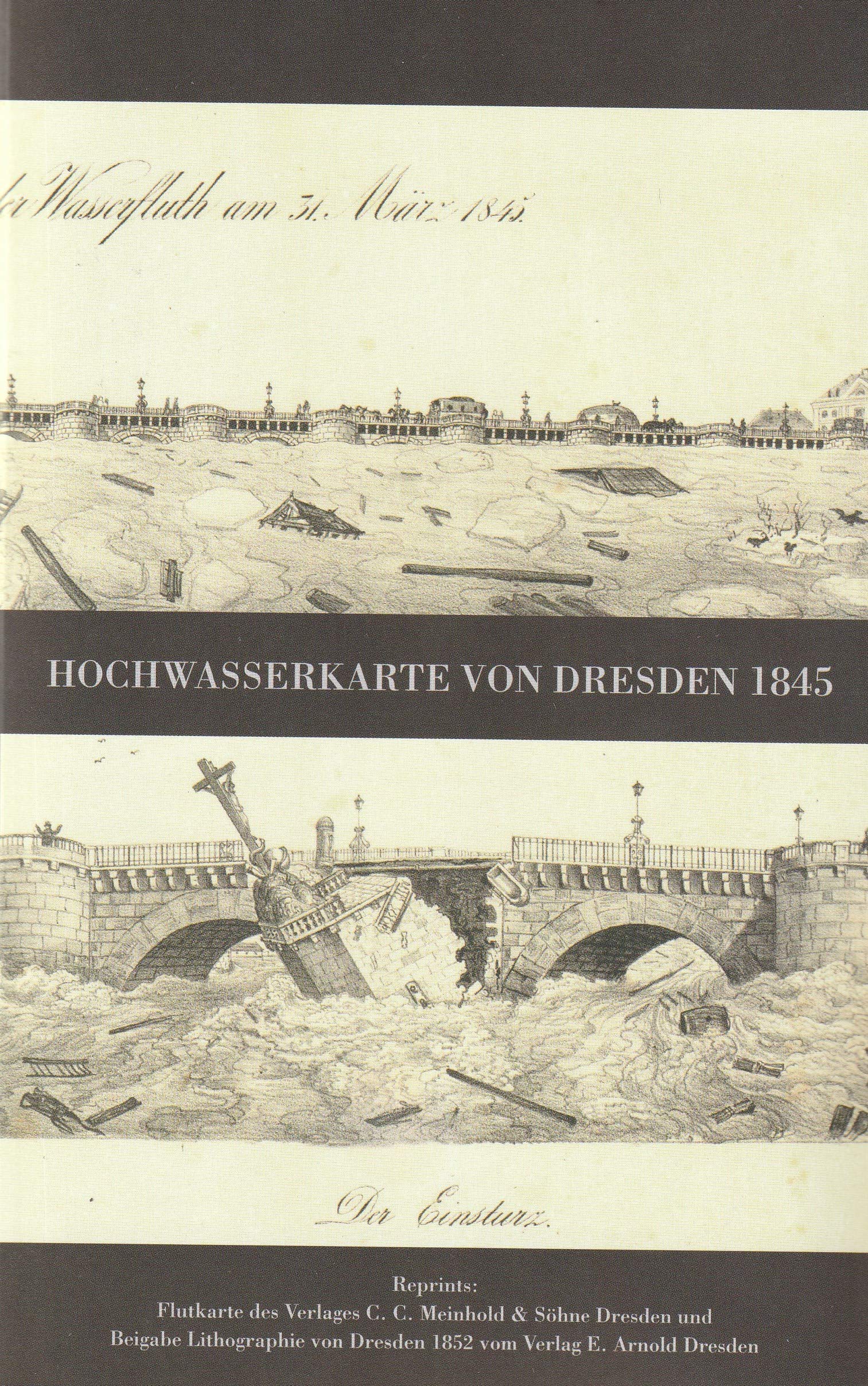 Hochwasserkarte von Dresden 1845: Reprint Politics & History