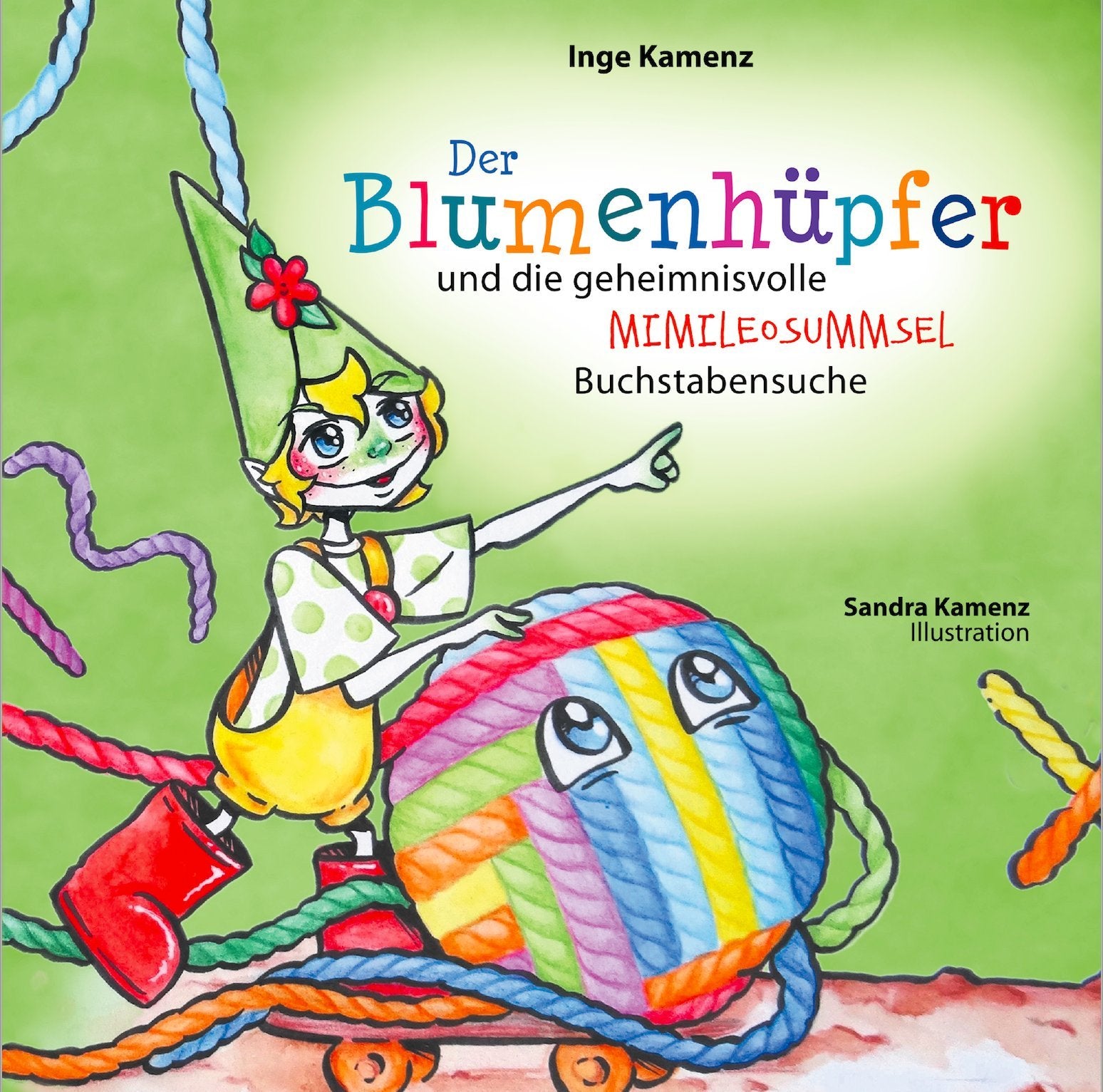 Der Blumenhüpfer und die geheimnisvolle MIMILEOSUMMSEL-Buchstabensuche: Vorlesebuch book