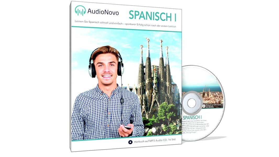 AudioNovo Spanisch I: Sprachkurs Spanisch für Anfänger: In nur 30 Tagen solide Spanisch-Grundkenntnisse erlangen mit dem Audio-Sprachkurs von AudioNovo (Lern CD – Audiokurs, 16 Std. MP3-Audio) Foreign Languages ​​& Dictionaries