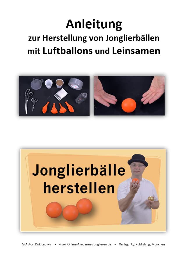Anleitung zur Herstellung von Jonglierbällen mit Luftballons und Leinsamen Leisure, Home & Garden