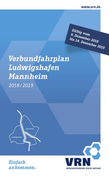 Verbundfahrplan 2018/2019: Ludwigshafen/Mannheim - Verkehrsverbund Rhein-Neckar (VRN GmbH) book