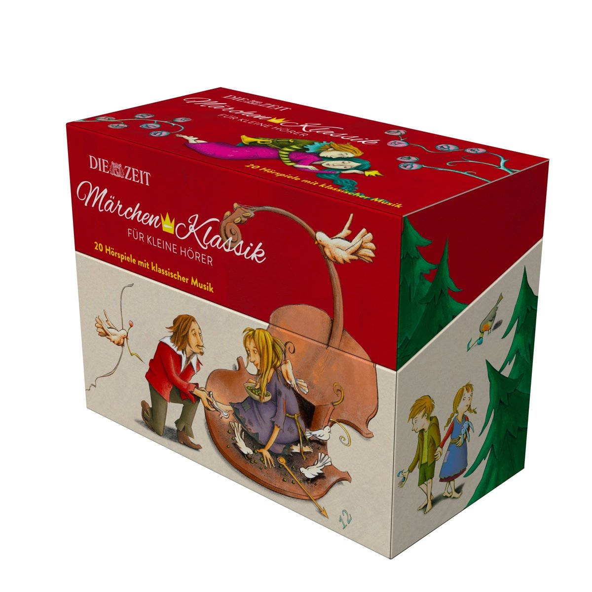 Märchen-Klassik für kleine Hörer, 10 CD-Box mit Ausmalbuch: Die ZEIT-Edition, 20 Märchen-Hörspiele mit Klassik (Märchen-Klassik für kleine Hörer Die ... Bekannte Märchen mit der schönsten Klassik) Contemporary literature