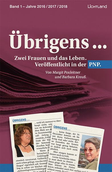 Übrigens ... Band 1 - Jahre 2016 / 2017 / 2018 Poetry