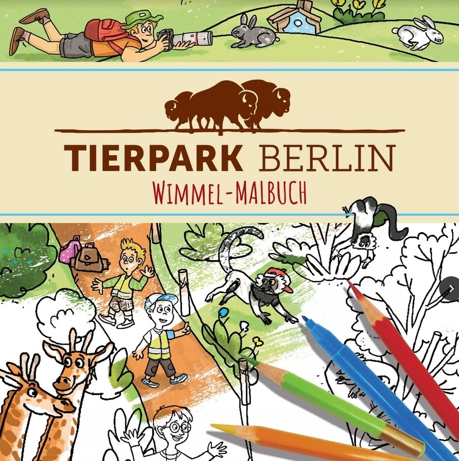 Tierpark Berlin Malbuch Children's books